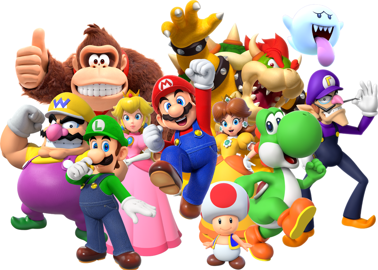 The official home of Super Mario™ – Characters